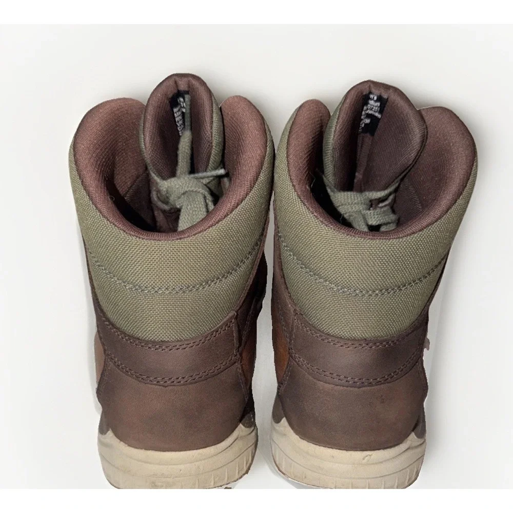 LL Bean Women's TEK 2.5 Waterproof Hiking Boots Brown Leather Size 13 #507251